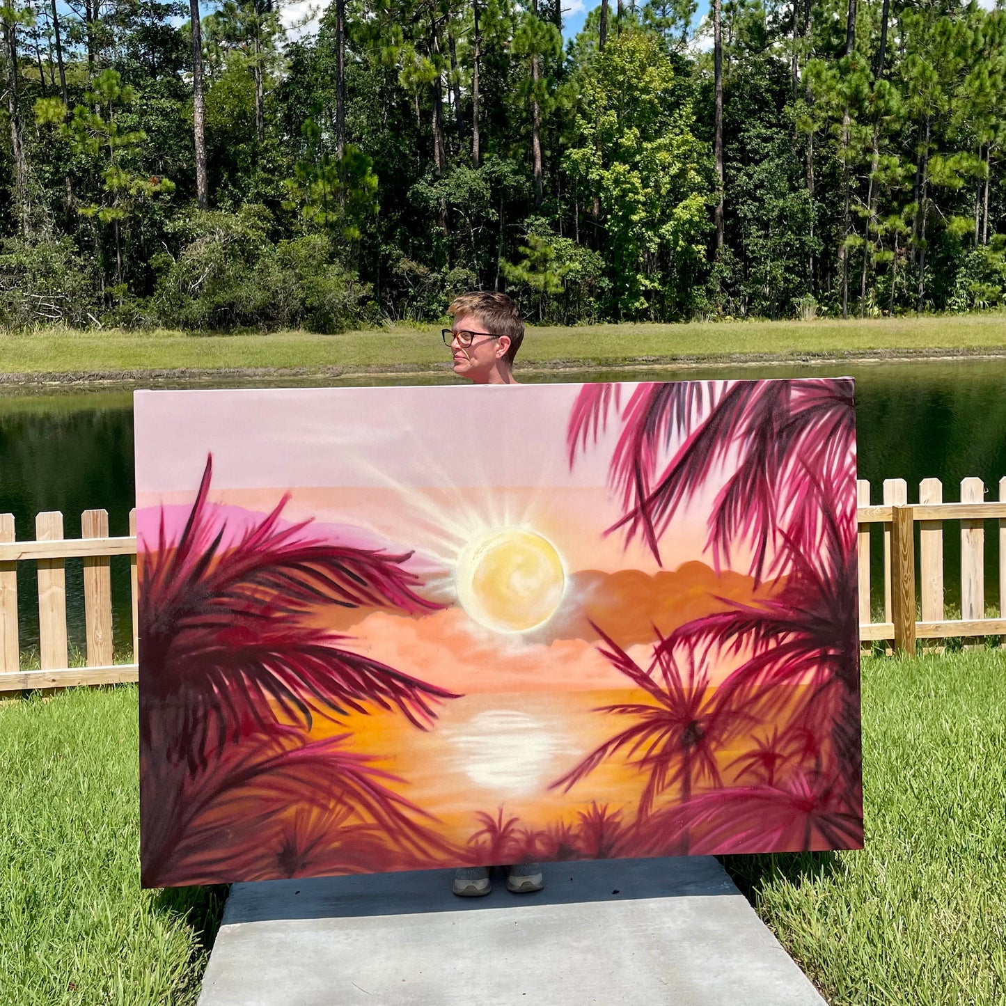 "Eclipse" Original Painting
