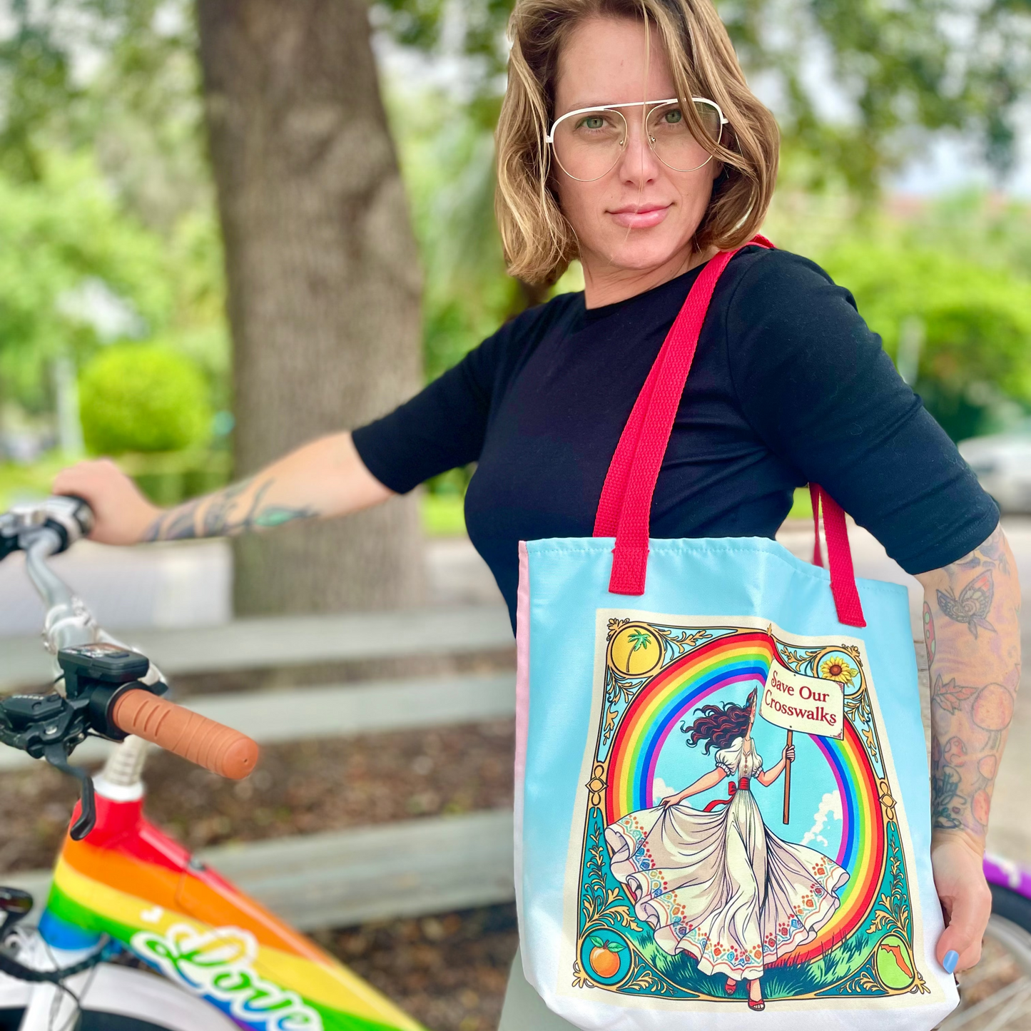 Save our Crosswalks Tote bag