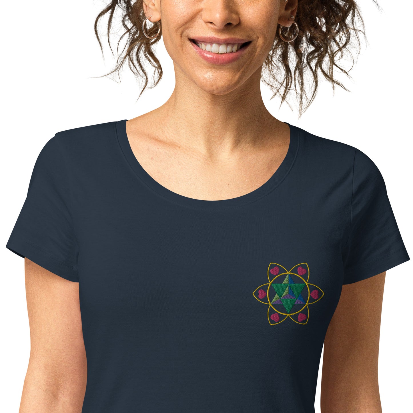 Organic Embroidered Casual