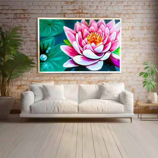 "Lotus - Inspire to Rise" Original Painting